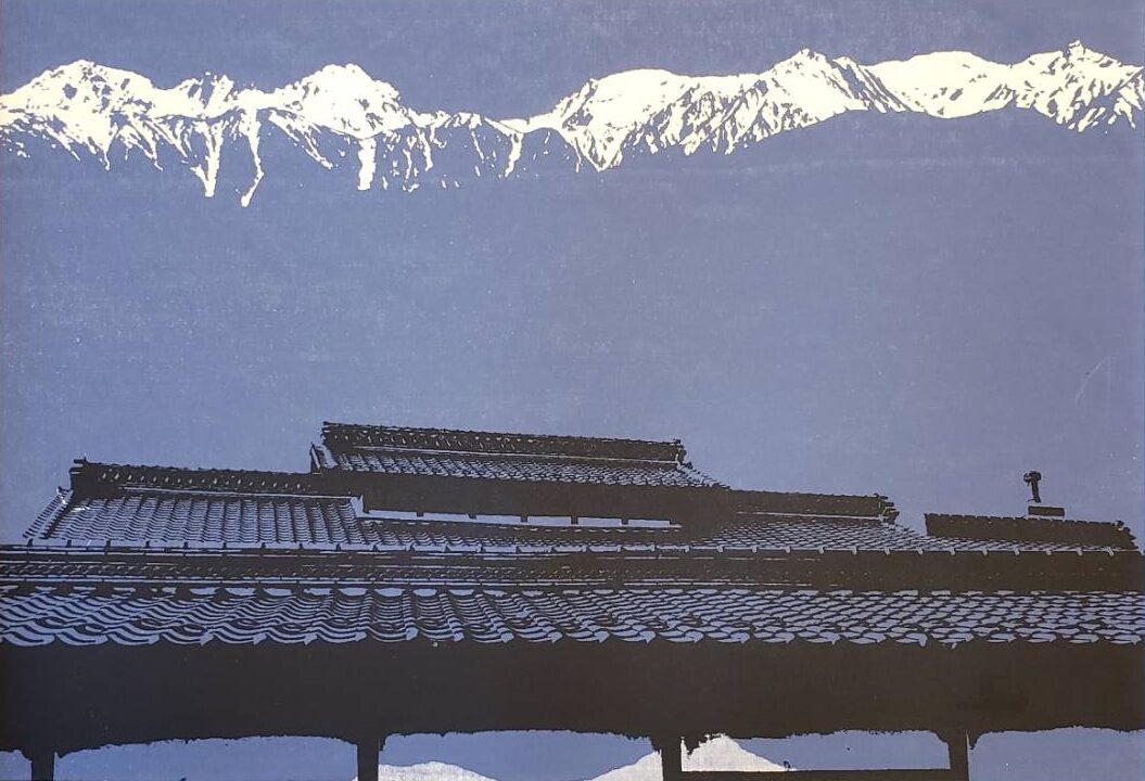 信州の山なみ